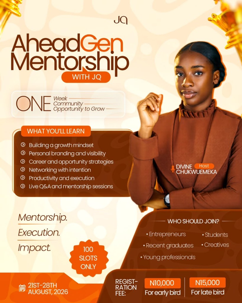 AheadGen Mentorship with JQ